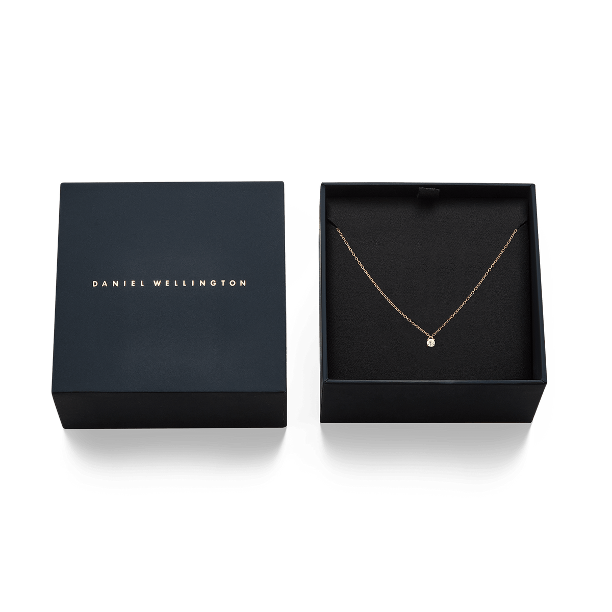 Vòng cổ Mirelle Solitaire Necklace Rose Gold - Vàng hồng 