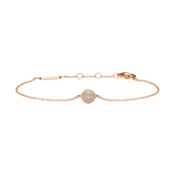 Vòng tay Pavé Crystal -  Vàng Hồng