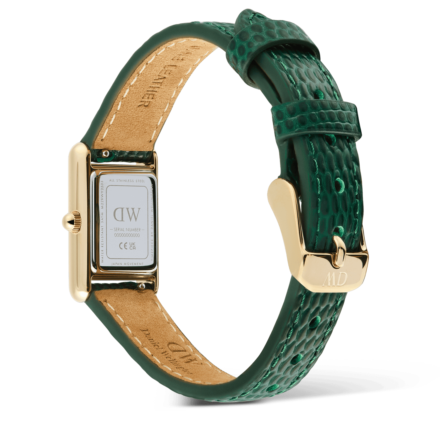 Đồng hồ Bound Mini Green Lizard - Vàng 