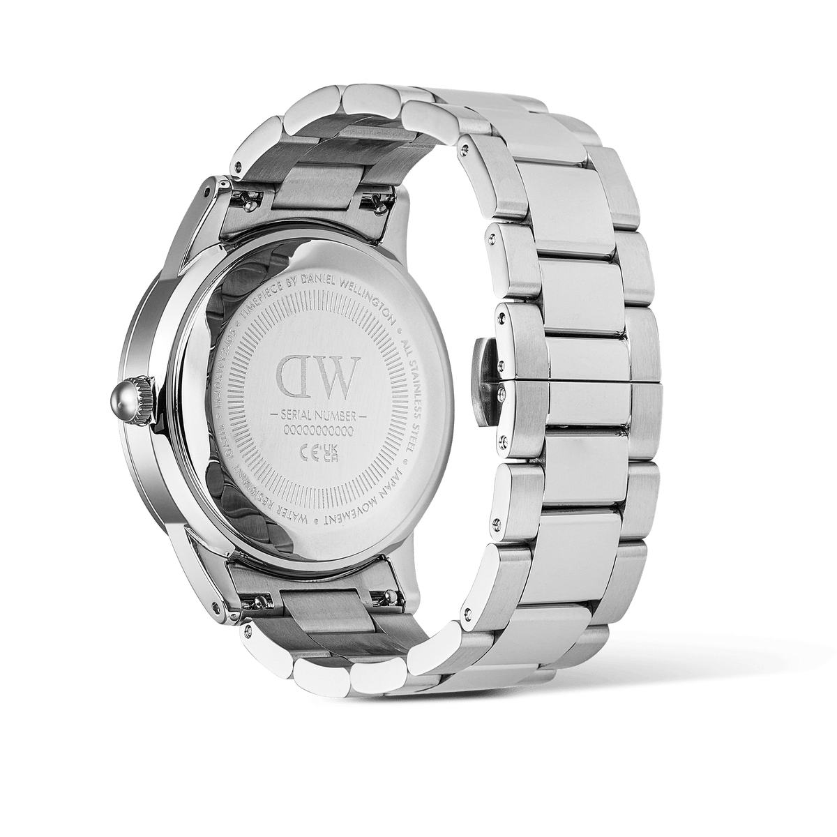 Đồng hồ Iconic Paradigma Link Blue Bezel -  Bạc