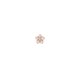 Bông tai Crystal Star -  Vàng Hồng
