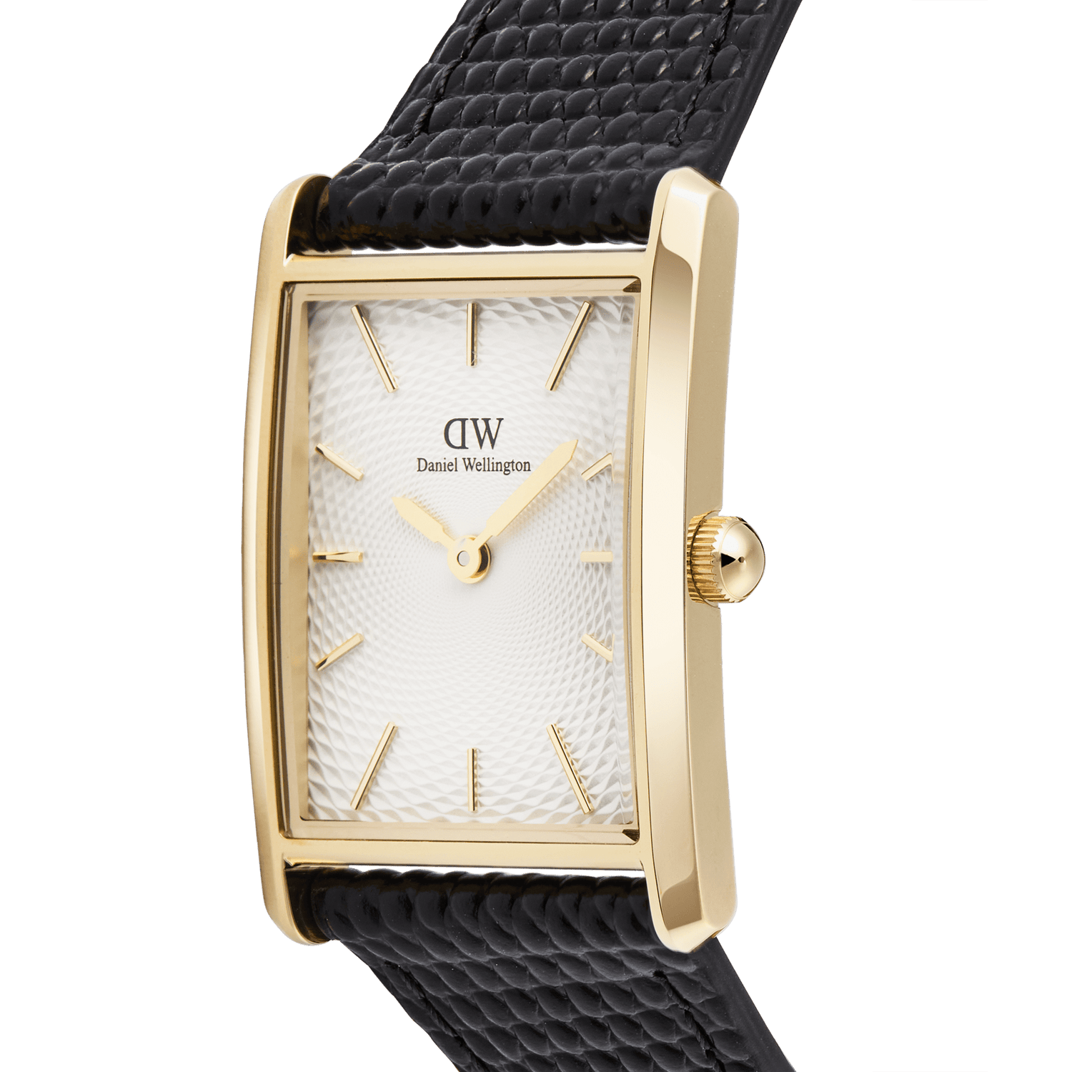 Đồng hồ Bound Black Lizard Guilloché - Vàng 