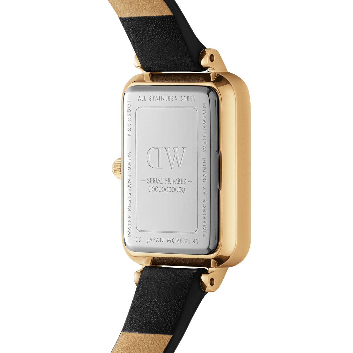 Đồng hồ Quadro Roman Numerals Sheffield -  Vàng