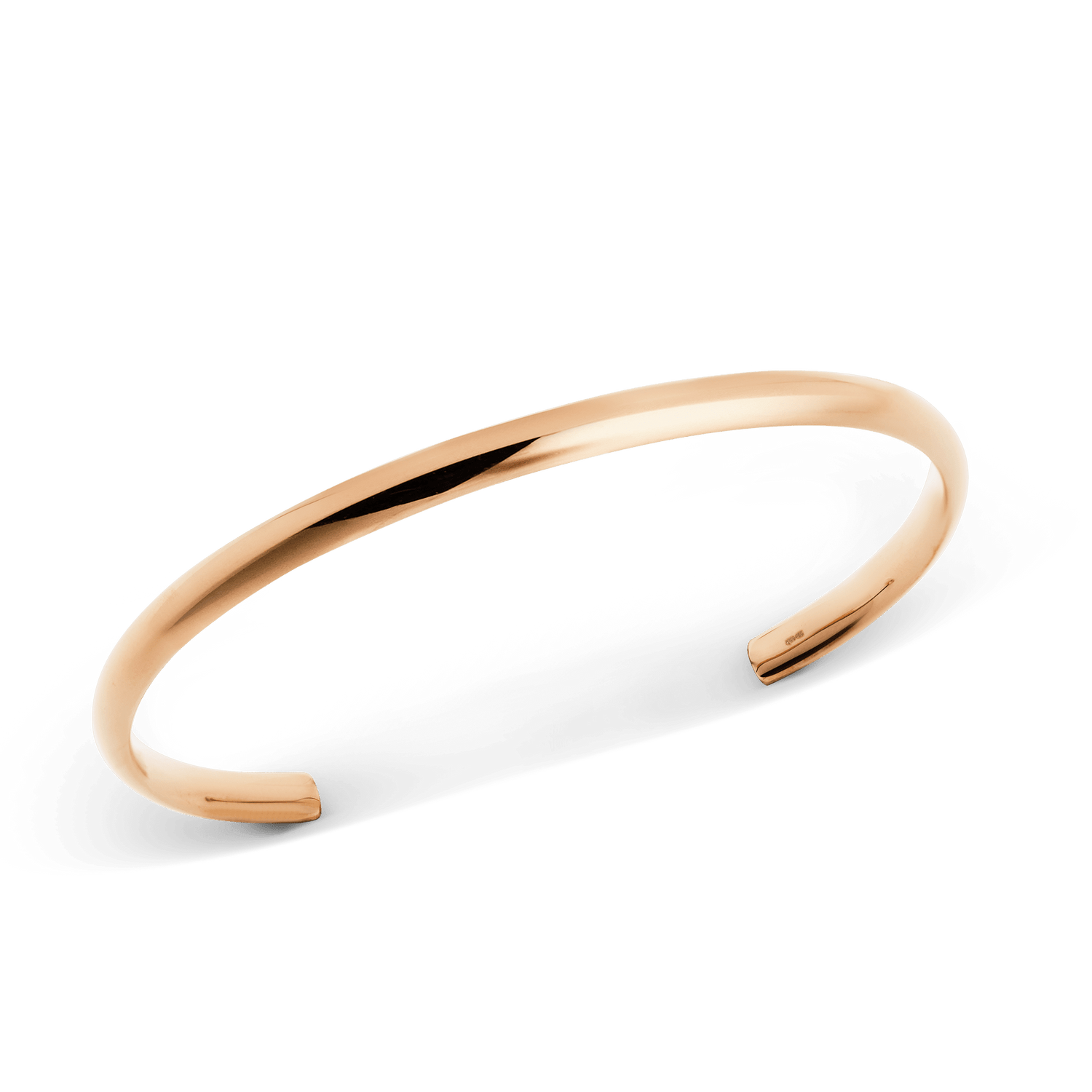 Vòng tay Arch Cuff - Vàng hồng 4mm Large Large