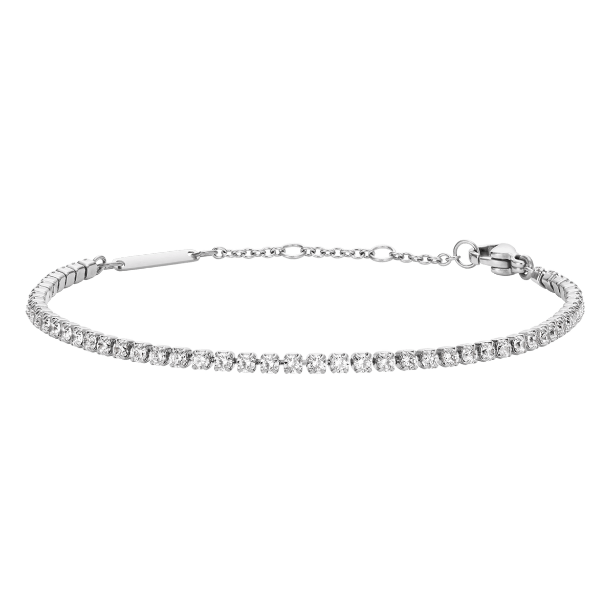 Vòng tay Classic Tennis -  Bạc