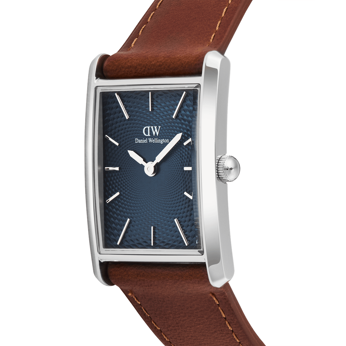 Đồng hồ Bound Light Brown Arctic Guilloché - Bạc 