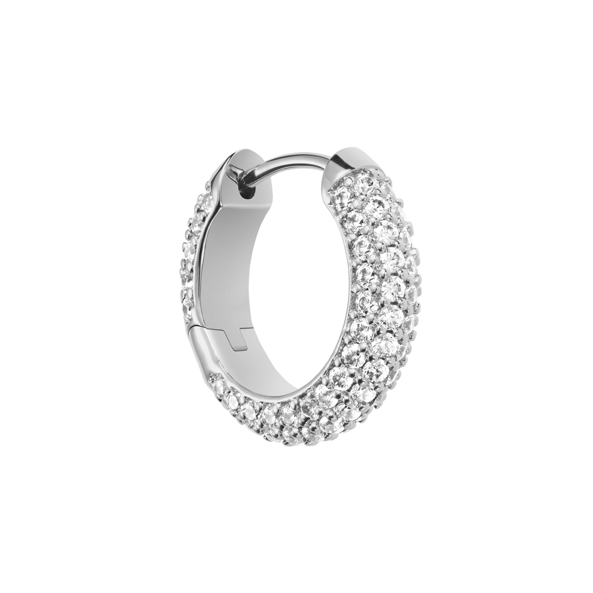 Bông tai Pavé Crystal -  Bạc