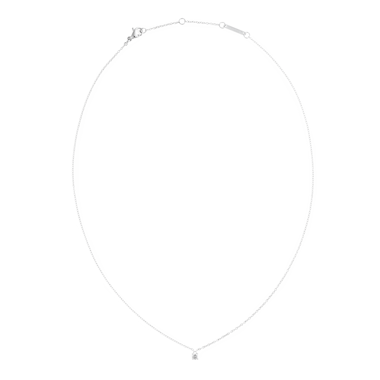 Dây chuyền Mirelle Solitaire Necklace - Bạc 