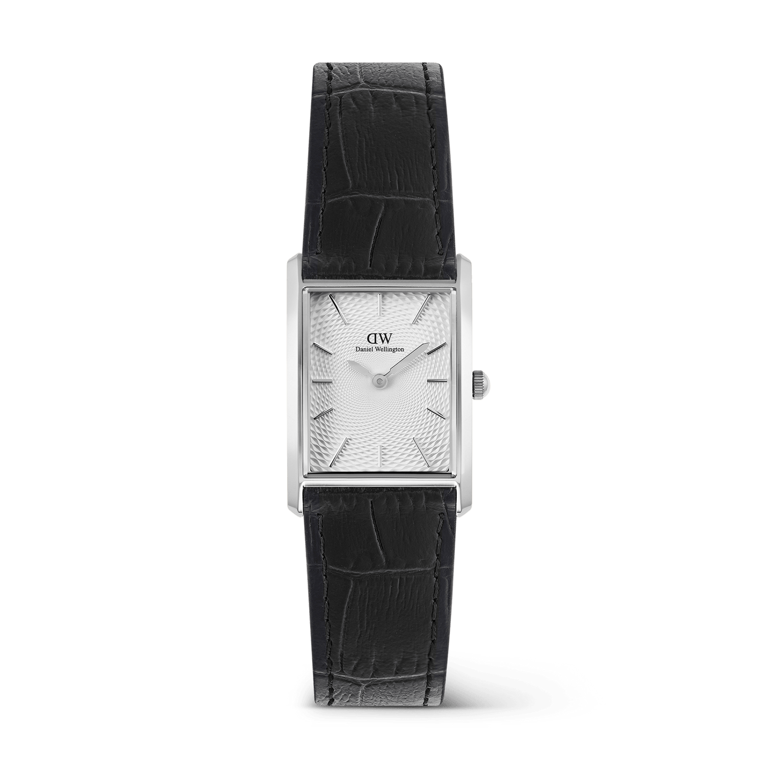 Đồng hồ Bound Black Crocodile Guilloché  - Bạc