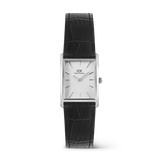 Bound Black Crocodile GuillochÃ© Silver