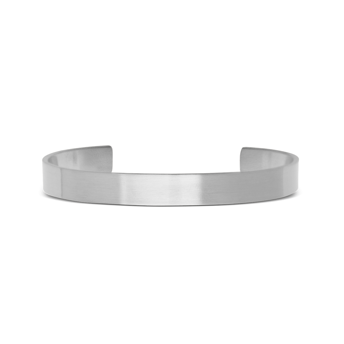 Vòng tay Line Cuff Brushed - Bạc 