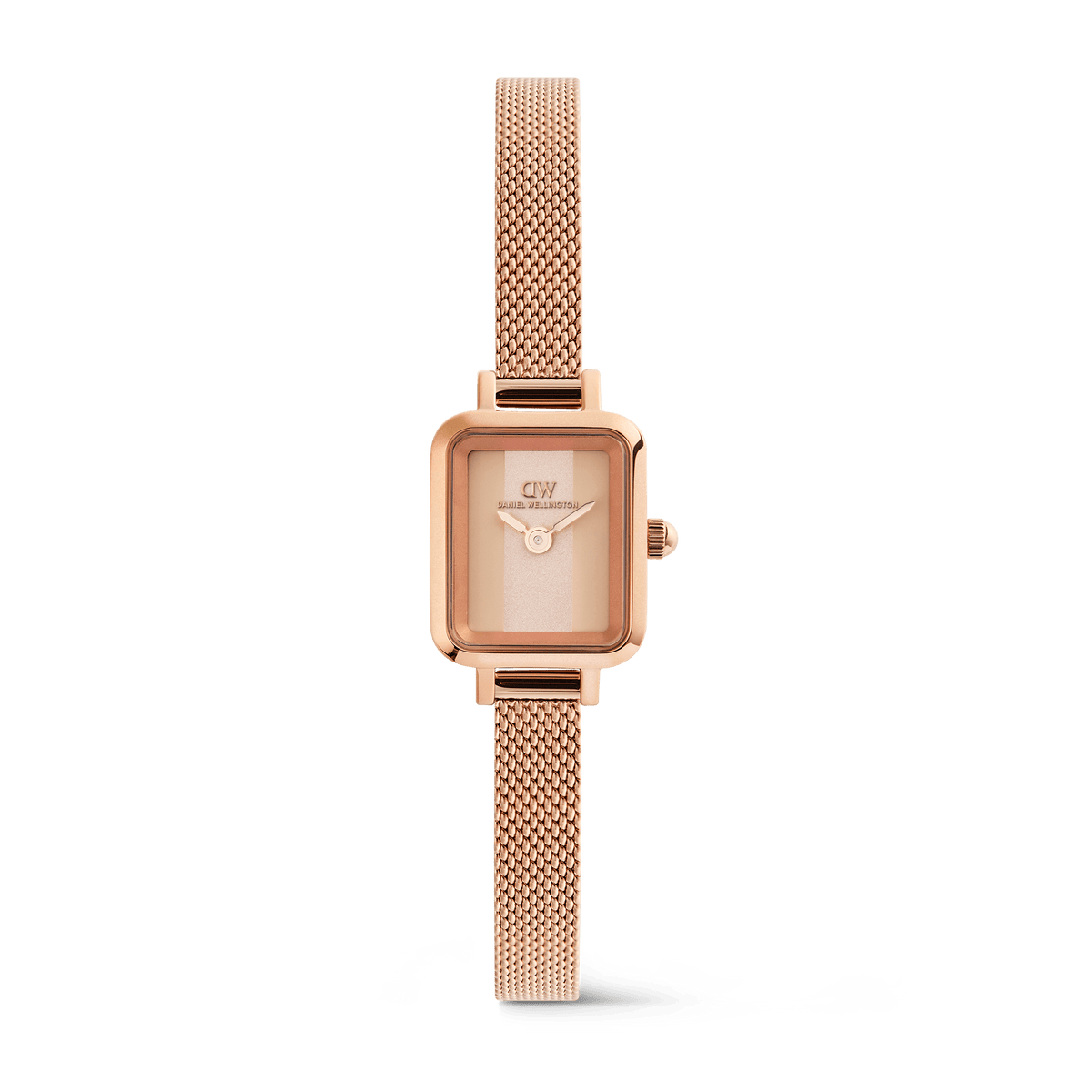 Đồng hồ Nữ Daniel Wellington Quadro Mini Màu Vàng hồng  - 15.4x18.2mm DW00100962