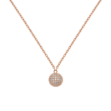 Dây chuyền Pavé Crystal -  Vàng Hồng