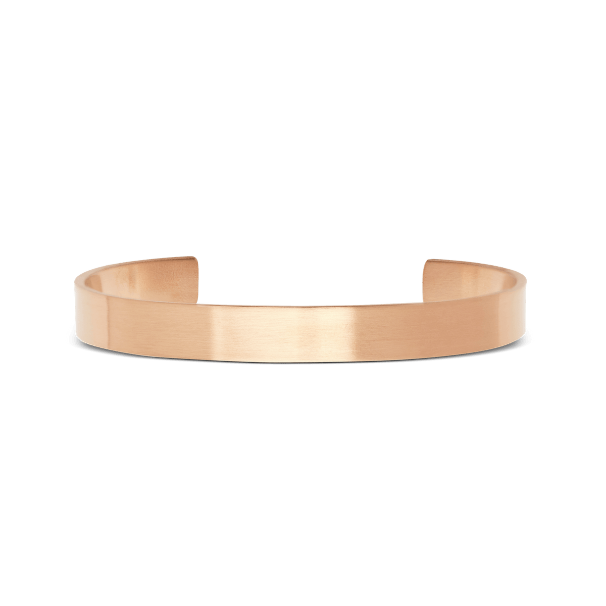 Vòng tay Line Cuff Brushed - Vàng hồng 