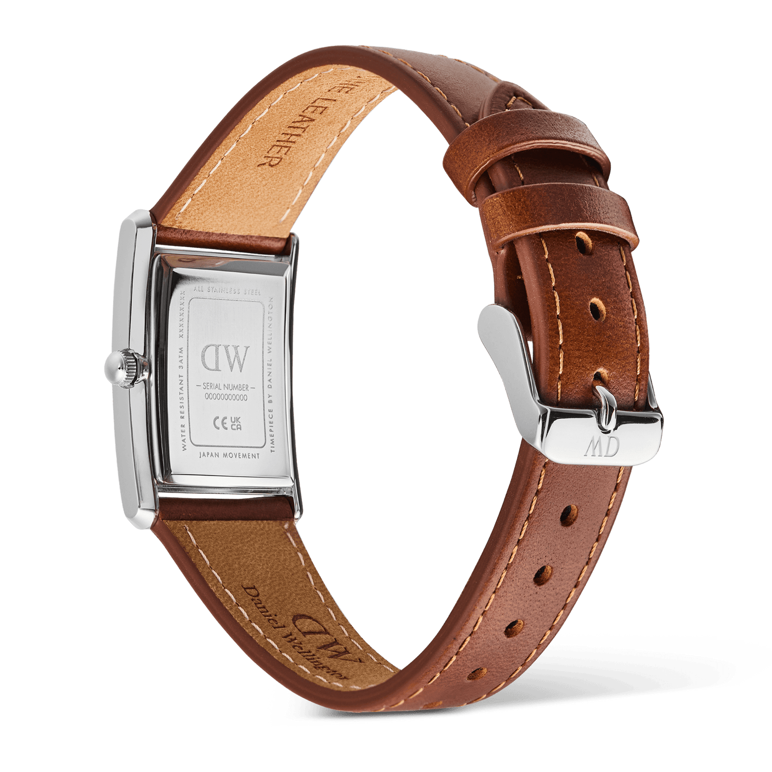 Đồng hồ Bound Light Brown Arctic Guilloché - Bạc 