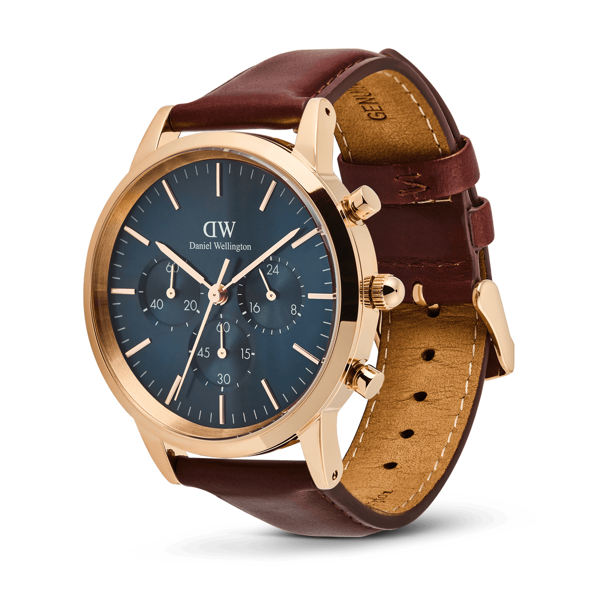 Đồng hồ Iconic Chronograph St Mawes Arctic -  Vàng Hồng