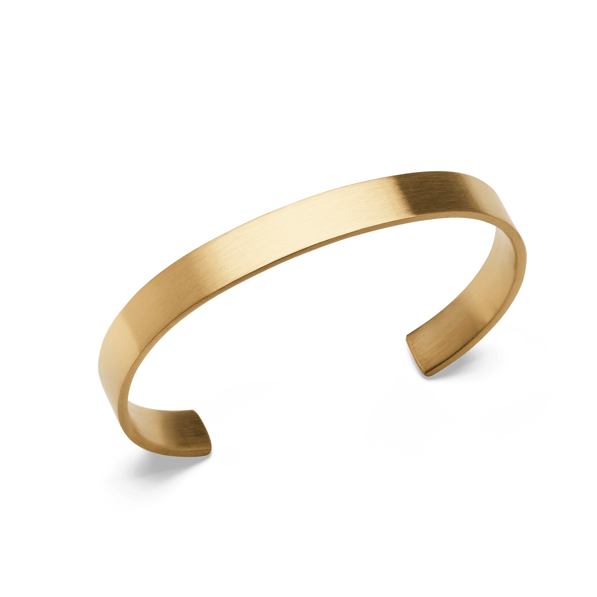 Vòng tay Line Cuff Brushed - Vàng 