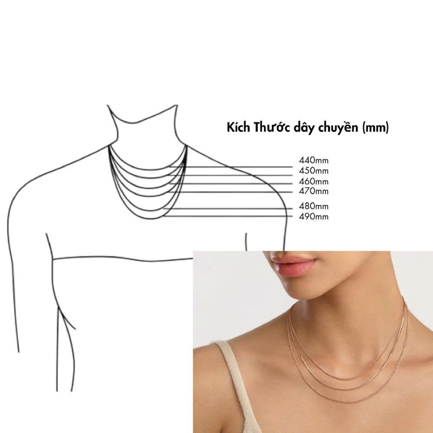Dây chuyền Elevation -  Bạc