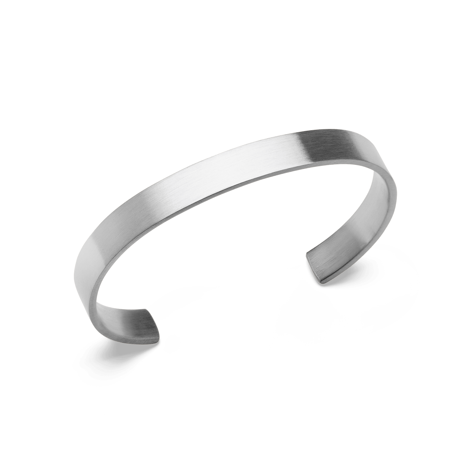 Vòng tay Line Cuff Brushed - Bạc 