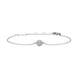 Vòng tay Pavé Crystal -  Bạc