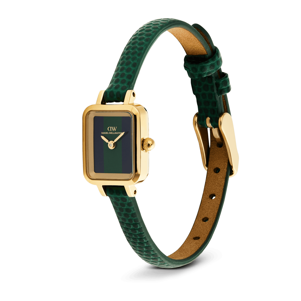 Đồng hồ Nữ Daniel Wellington Quadro Mini Lizard Warwick - 15.4x18.2mm DW00100958