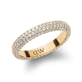 Nhẫn Pavé Crystal -  Vàng