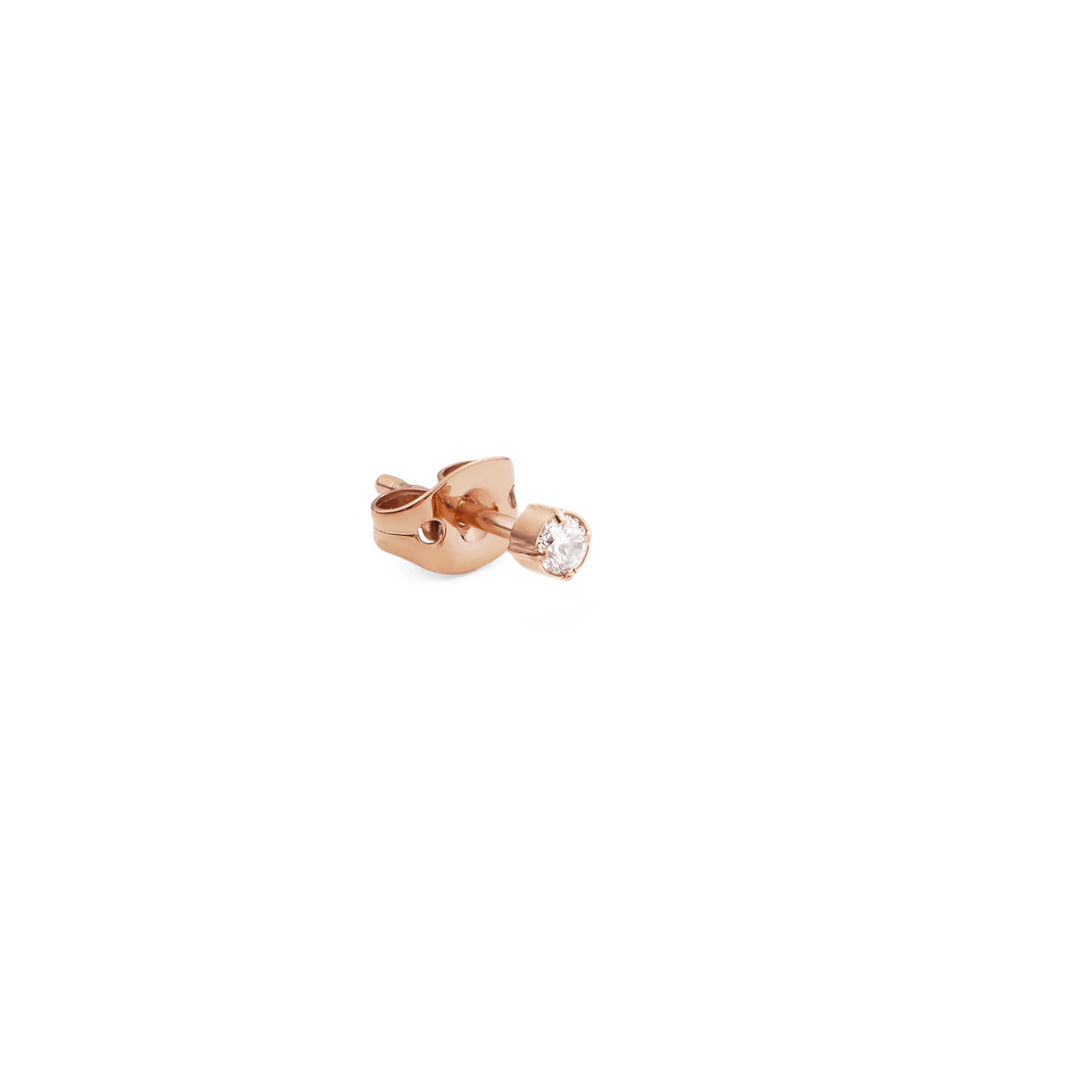 Bông tai Crystal Stud -  Vàng Hồng