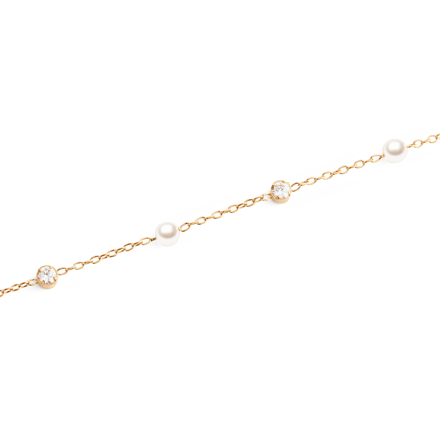 Vòng tay Pearl Bracelet - Vàng hồng 
