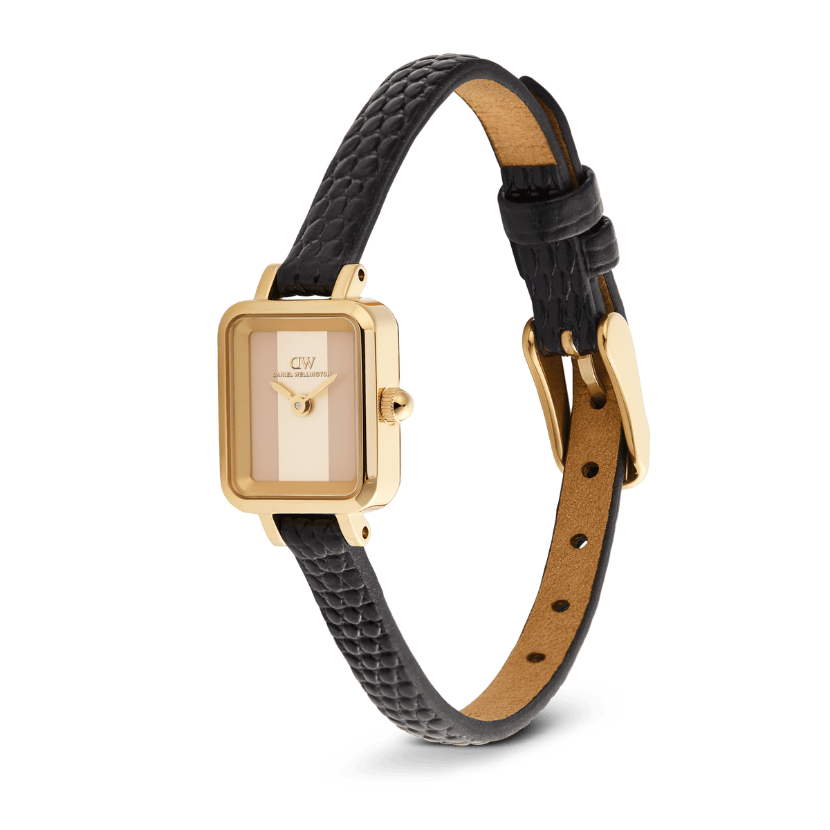Đồng hồ Nữ Daniel Wellington Quadro Mini Màu Be  - 15.4x18.2mm DW00100957